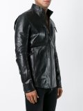 high neck zipped jacket