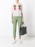 tailored cropped trousers