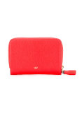 smiley zip around wallet