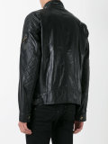 Champion Patch leather effect jacket
