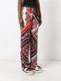 paisley patterned trousers
