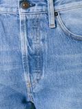 contrast hem jeans 