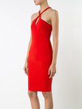 crossed straps dress