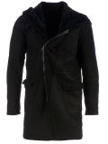 hooded coat