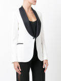 contrast blazer 