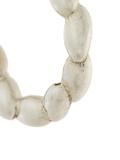 curved rice detail earrings