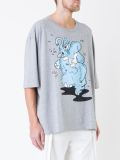 elephant print T-shirt