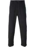 straight leg trousers