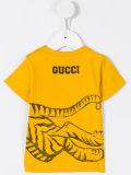 tiger print top