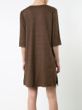 plain short flared dress 