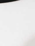 contrast trim shift dress