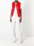 hooded gilet