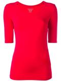 scoop neck T-shirt