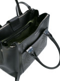 perforated trim tote bag 
