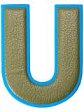 'U' sticker