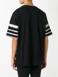 striped sleeves T-shirt 