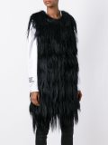 long fit gilet