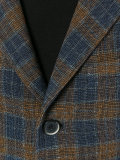 checked blazer 