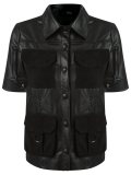leather shirt