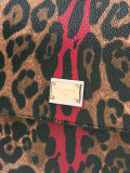 leopard Sicily top-handle tote