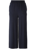 straight cropped trousers