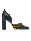 chunky heel pumps