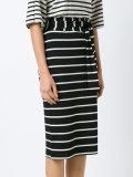 striped skirt