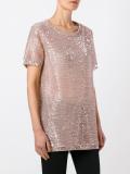 sequin embellished T-shirt 