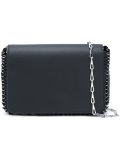woven detail crossbody bag
