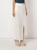 side slit wrapped skirt