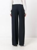 drawstring wide-leg trousers 
