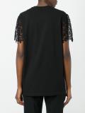 lace shortsleeved blouse