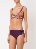 abstract print bikini set
