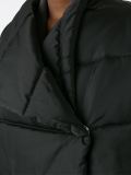 wrap around padded jacket