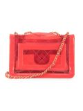 jumbo quilted chain shoulder bag