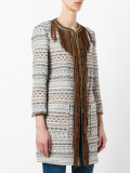 fringed trim coat 