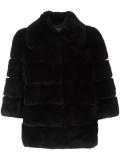 rabbit fur jacket
