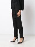 tailored tapered trousers