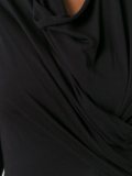 draped jersey dress