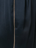 contrast trim tailored trousers