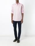 micro-print shirt