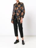 satin slim pants 