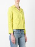 buttoned blazer