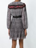 printed wrap dress 