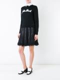 intarsia detail jumper
