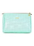 open knit pouch