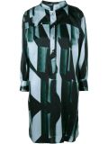 Printed Silk Tunic Shirt