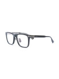 embossed titanium square glasses