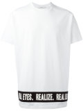 slogan-trim T-shirt