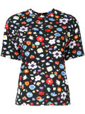 floral print T-shirt 